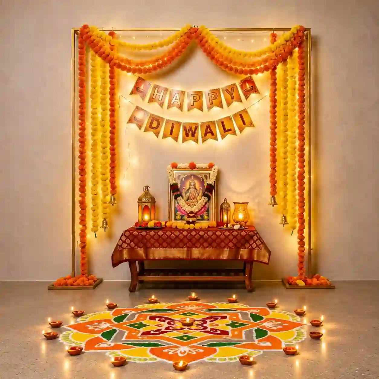 Golden Diwali Festive Vibes